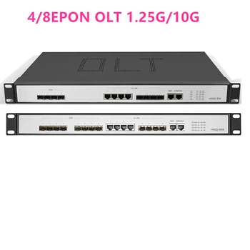 4/8 PON OLT 4/8 PON порт OLT GEPON 4 SFP Открытое программное обеспечение 1.25G/10G SC ВЕБ-управление Открытое программное обеспечение 4pon SFP PX20 + PX20 ++ PX20 +++ Изображение