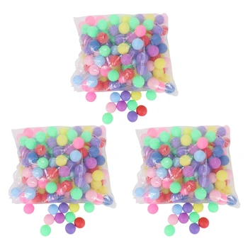 450 шт. цветные шарики для пинг-понга 40 мм Развлекательные мячи для настольного тенниса смешанных цветов Мячи для игры в пивной понг Изображение
