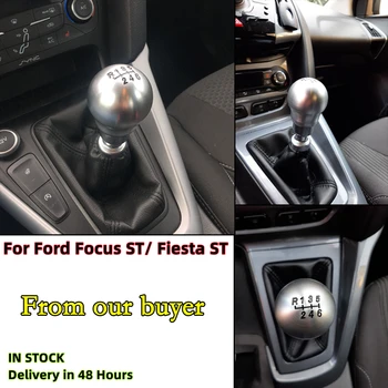 6-Ступенчатая Ручка Переключения Передач Для Ford Focus ST Для Fiesta ST Alumium Sport Гоночная Механическая Коробка Передач Автомобильные Аксессуары Высокого Качества Изображение