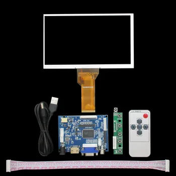 7-дюймовый AT070TN94 ЖК-дисплей, плата драйвера, совместимая с HDMI, VGA, AV для платы разработки, монитор Raspberry Pi Изображение