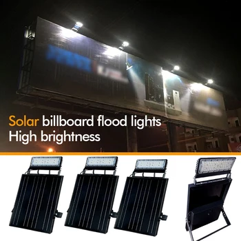 ACMESHINE 50W Super Solar Led Billboard Освещает Алюминиевый рекламный щит Прожекторами IP65 Регулируемый Кронштейн Рекламной лампы Изображение