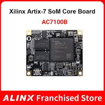 ALINX SoM AC7100B: XILINX Artix-7 XC7A100T FPGA Core Board модуль промышленного класса Изображение