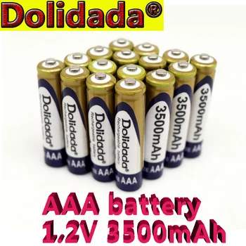 Batterie Ni-MH Rechargeable 1.2V AAA 3500mAh pour lecteurs CD/MP3, torches, télécommandes Изображение
