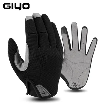 GIYO S-05 Зимние Ветрозащитные Теплые Перчатки Для Горного Велосипеда Iamok, Велосипедные Перчатки С Сенсорным Экраном, Дышащее Велосипедное Снаряжение Изображение