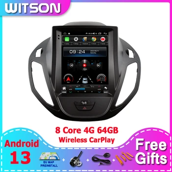WITSON Android 13 Автомобильный Мультимедийный Для Ford B-Max/Ford Transit Courier/Ford Tourneo 2012 2015 2016 2017 Авторадио Auto Stere Изображение