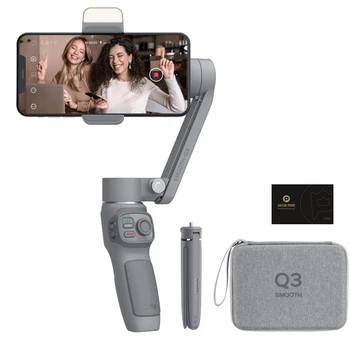Zhiyun Smooth Q3 Smartphones Gimbal 3-Осевые Ручные Стабилизаторы для Экшн-камеры смартфонов Изображение