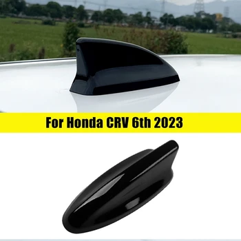 Автомобильная антенна, накладка из акульих плавников, ярко-черные аксессуары из АБС-пластика для Honda CRV 6Th 2023, внешние детали Изображение