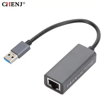 Адаптер Ethernet Type-C/USB 3.0 Сетевая карта USB C к локальной сети RJ45 Для Windows 10/Xiaomi Для Samsung/PC Ethernet USB Изображение
