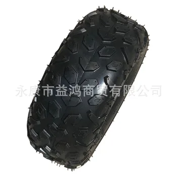 Бескамерная шина 145/70-6 для квадроциклов с резиновым ободом для картинга UTV Sunl/Taotao/Eagle/Loncin Go kart Razor Dirt Quad Изображение