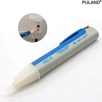 Бесконтактная интеллектуальная тестовая ручка со светодиодной подсветкой Firewire, звуковой и световой сигнализацией, датчиком безопасности, тестовая ручка Изображение