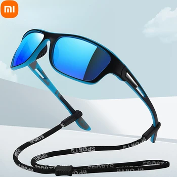 Велосипедные очки Xiaomi от близорукости Поляризованные Горные Солнцезащитные очки Ветрозащитные для мужчин И женщин Очки для верховой езды Противотуманные Спортивные очки для велосипеда Изображение