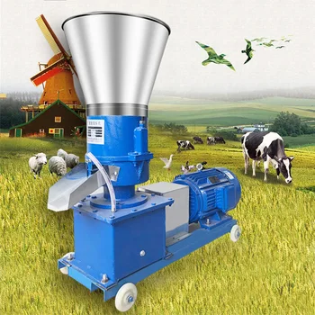 Гранулятор для гранулирования Многофункциональная Машина Для производства Пищевых гранул Для производства корма для животных 100 кг/ч-120 кг/ч Изображение