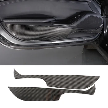 Для Mazda MX-5 2016-2023, декоративная наклейка на дверцу автомобиля из мягкого углеродного волокна, защита от царапин, аксессуары для модификации интерьера Изображение