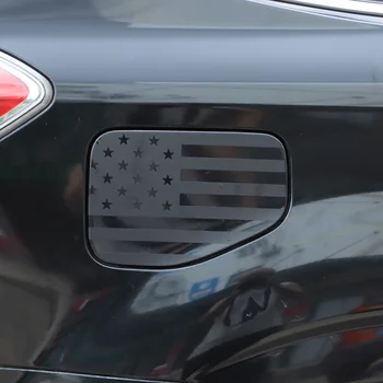 Для Subaru Forest 2013-2018, крышка топливного бака автомобиля из ПВХ черного/углеродного волокна, пленка с цветочным рисунком, наклейки на крышку топливного бака, Автомобильные аксессуары Изображение