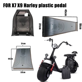 Для электромобиля Harley пластиковая защита педали для ног Защитная оболочка для электромобиля подходит водонепроницаемая пластиковая оболочка Изображение