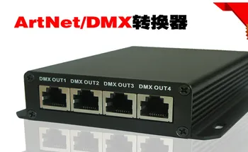 Конвертер ArtNet в DMX; 4 выхода DMX; 2048 каналов DMX, совместимых с программным обеспечением Madrix И Arkros Изображение