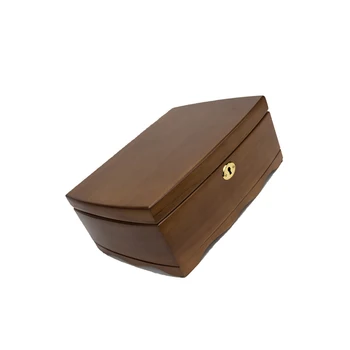 Коробка-Органайзер для ювелирных изделий Ожерелье Часы Браслет Ушные шпильки Кулон Чехол Подарки для Спальни Упаковочный контейнер с замком Изображение