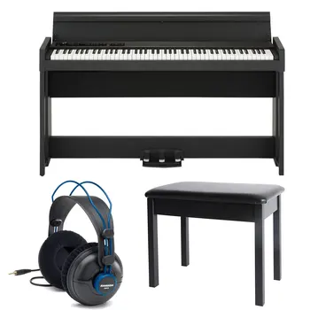 (НОВАЯ скидка) Цифровое пианино Korg C1 Air Bluetooth 88 клавиш с клавиатурой Hammer Action 3 + наушники Изображение