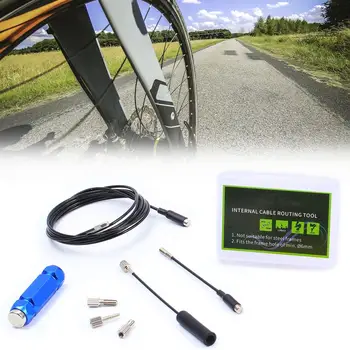 Наборы инструментов для прокладки внутреннего кабеля Велосипеда для MTB дорожного велосипеда, Карбоновая рама, Гидравлический провод, Направляющая для переключения передач, Набор инструментов для установки Изображение