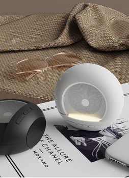 Новый ночник Bluetooth Небольшой динамик Мини сабвуфер Высокое качество звука и большой объем Украшение дома Подарочная звуковая система Изображение