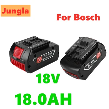 Оригинальный Литий-ионный аккумулятор 18V 18000mAh Для Bosch 18V Battery Backup 18.0A Портативная Сменная Индикаторная лампа BAT609 Изображение