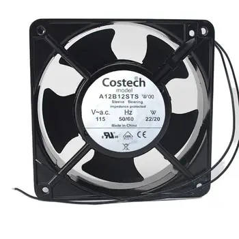 Охлаждающий вентилятор Costech A12B12STS W00 12CM 115V 22 20W Изображение