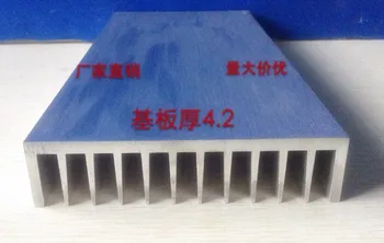 Радиатор 104* 25 * 150 мм алюминиевый радиатор шириной 104 мм, высотой 25 мм, длиной 150 мм радиатор на заказ Изображение