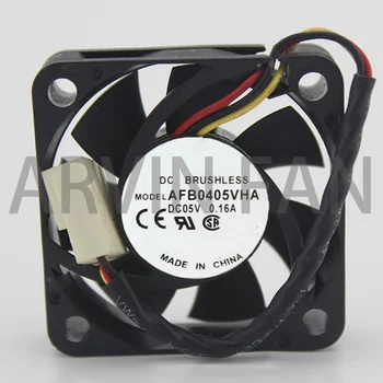 Серверный Квадратный вентилятор Electronics AFB0405VHA 5V 0.16A 40x40x10mm 3-проводной Изображение
