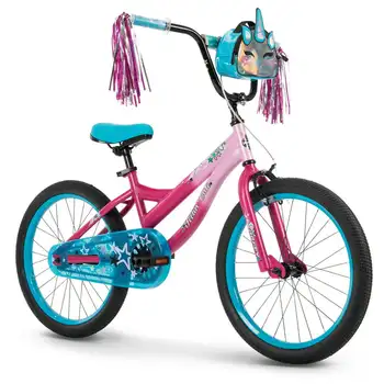 Симпатичный 20-дюймовый велосипед для девочек, розовый Изображение