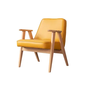 Скандинавская имитация спинки из дерева, кованое железо, Виндзорский стул, круглый стул, простой обеденный стул, домашний обеденный стул Изображение
