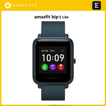 Смарт-часы Amazfit Bip S Lite для фитнеса, срок службы батареи 30 дней, Управление музыкой, смарт-часы xiaomi Изображение