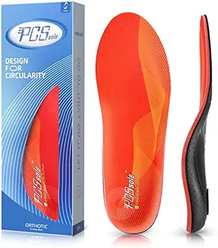 Стельки для поддержки свода стопы PCSsole, облегчающие боль при подошвенном фасциите, удобные вставки для обуви для мужчин и женщин Изображение