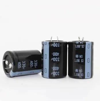 Электролитический конденсатор 400v330uf Радиальный 330 мкФ 400 В 30x40 мм (10 шт.) Изображение