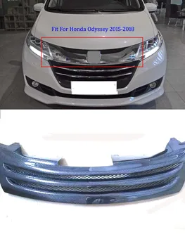 текстура передней решетки из углеродного волокна подходит для Honda Odyssey 2015-2018 Изображение
