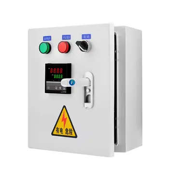 Электрический шкаф для контроля температуры и влажности в мастерской Изображение